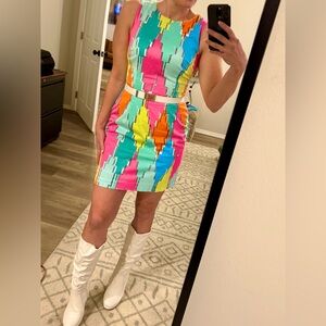 CeCe Vibrant Multicolor Dress